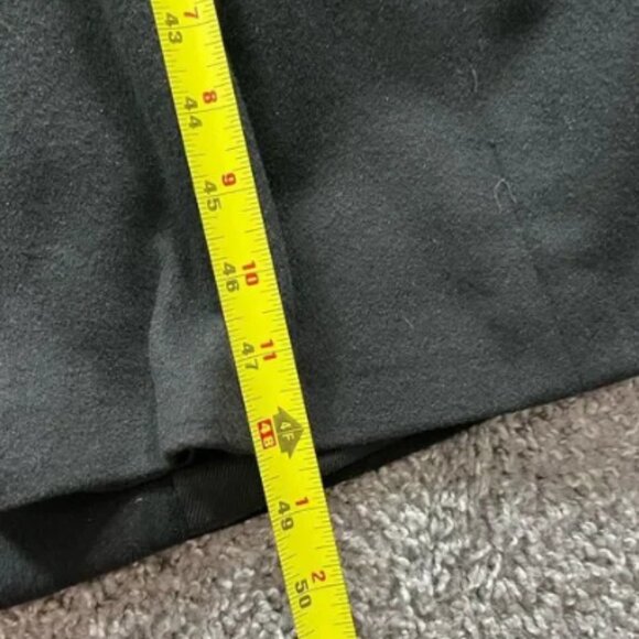 Jack Victor 100% Cashmere Topcoat Overcoat Black Mens 42L Lanificio Fedora Italy - Picture 9 of 9